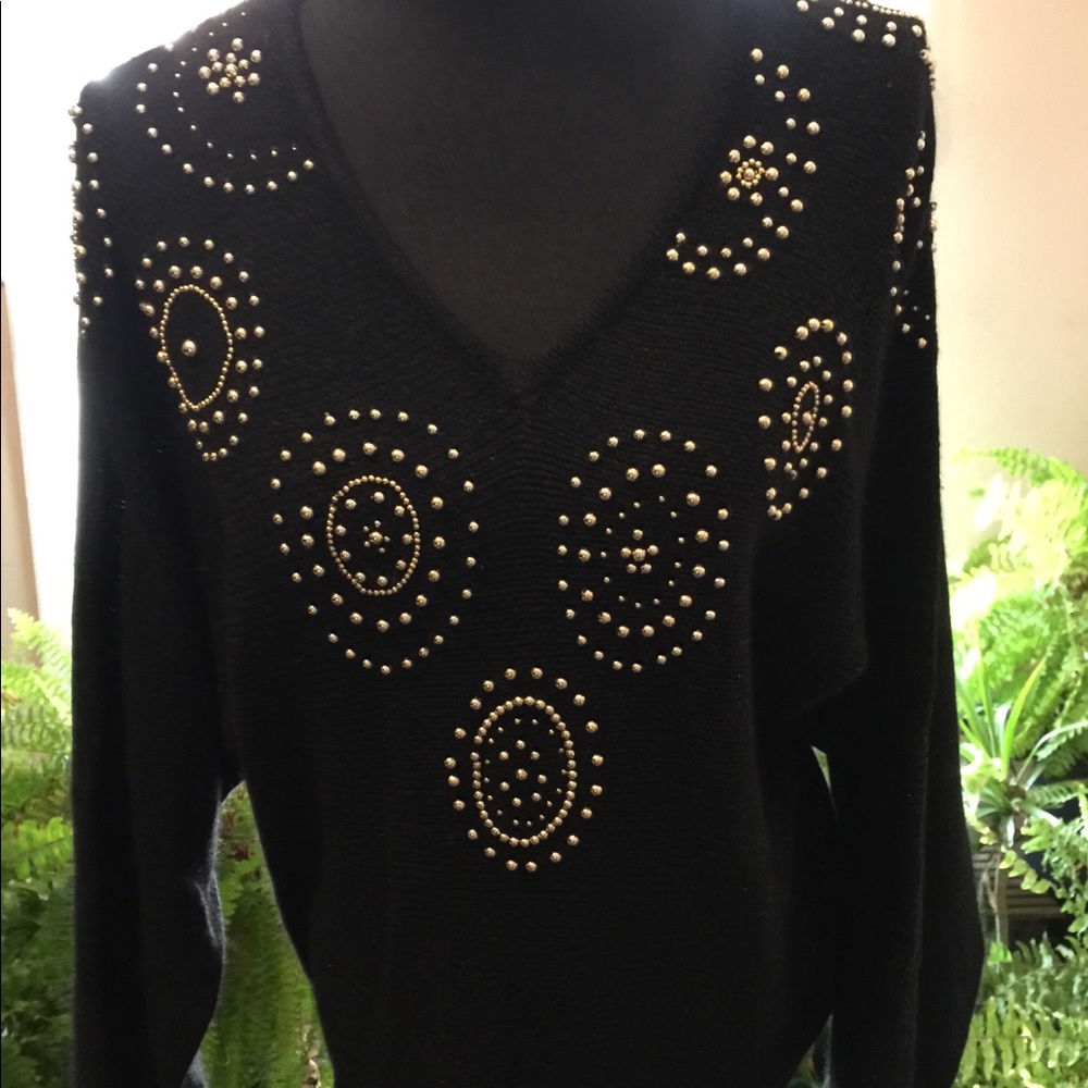 Black v neck
